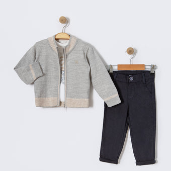 Maple Matt Baby 3PC Knit Set