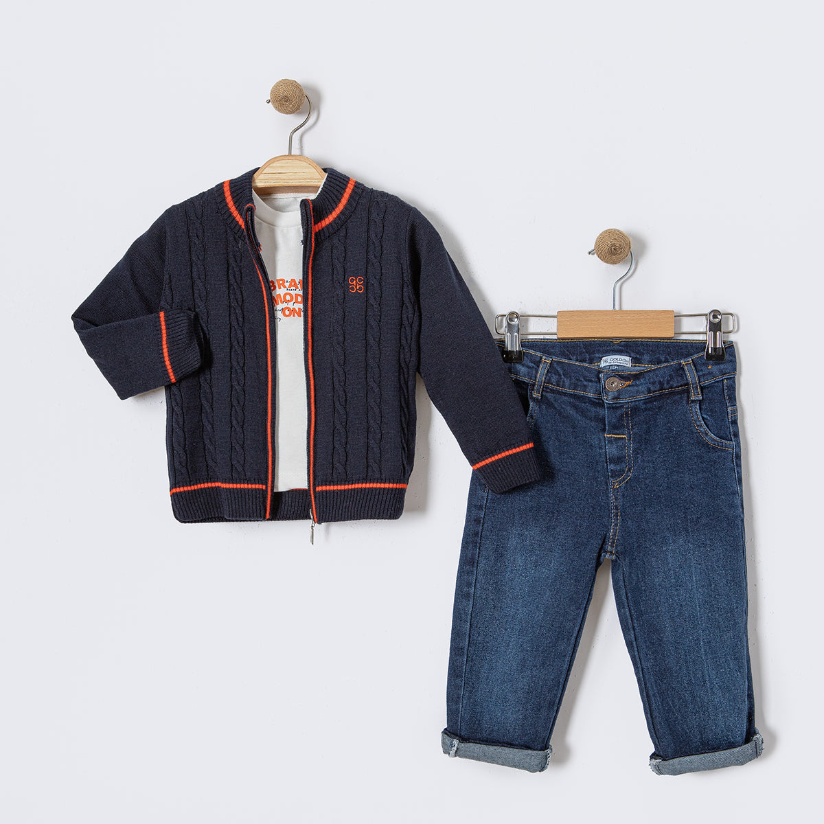 Crisp Chris Boys 3PC Knit Set