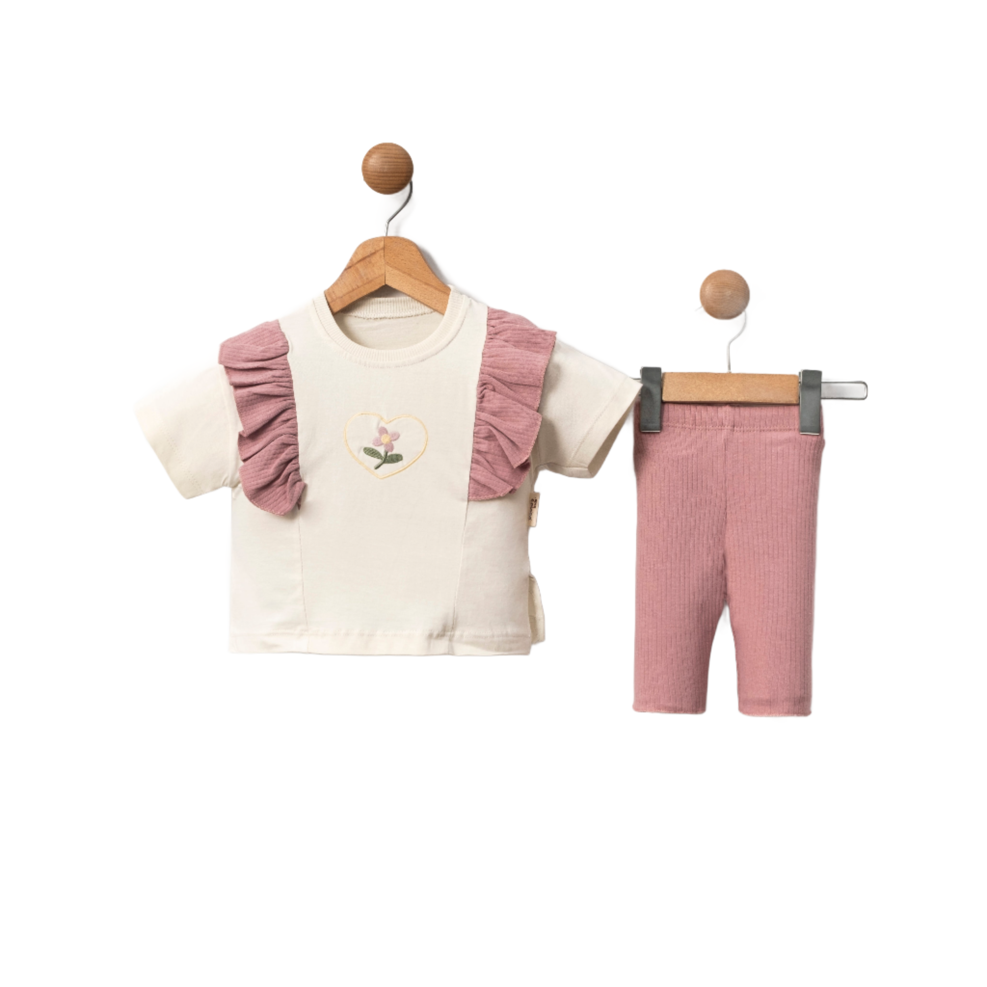 The Blossom Breeze Girls Casual Set