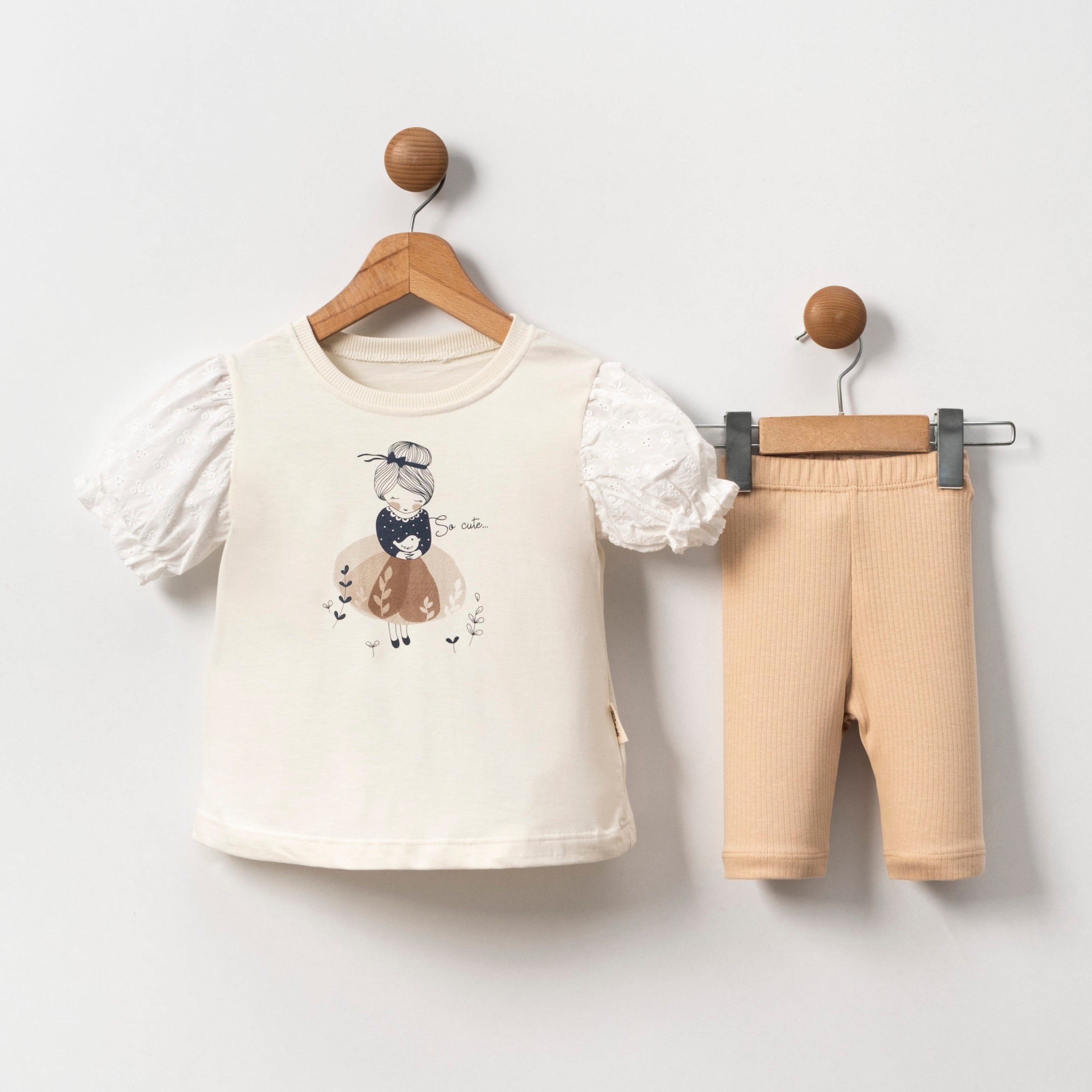 The Feathered Friend Girls Casual Set