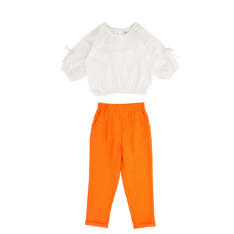 Oh My Orange Girls Casual Set