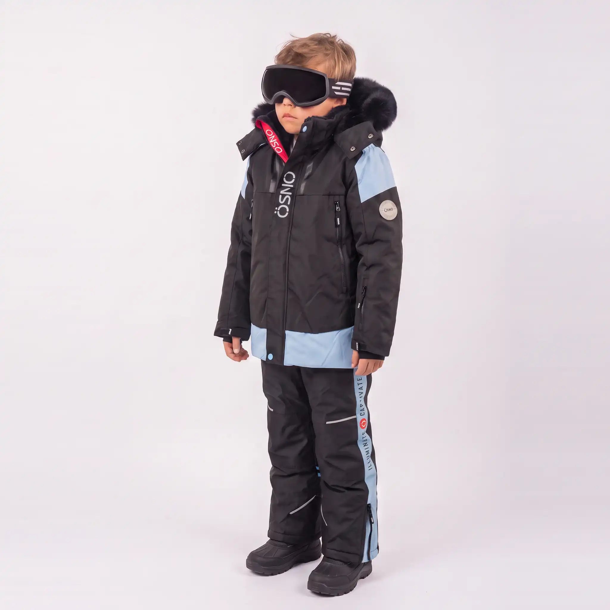 PRÉCOMMANDE : Habit de neige de luxe Leo – Manteau et pantalon de neige