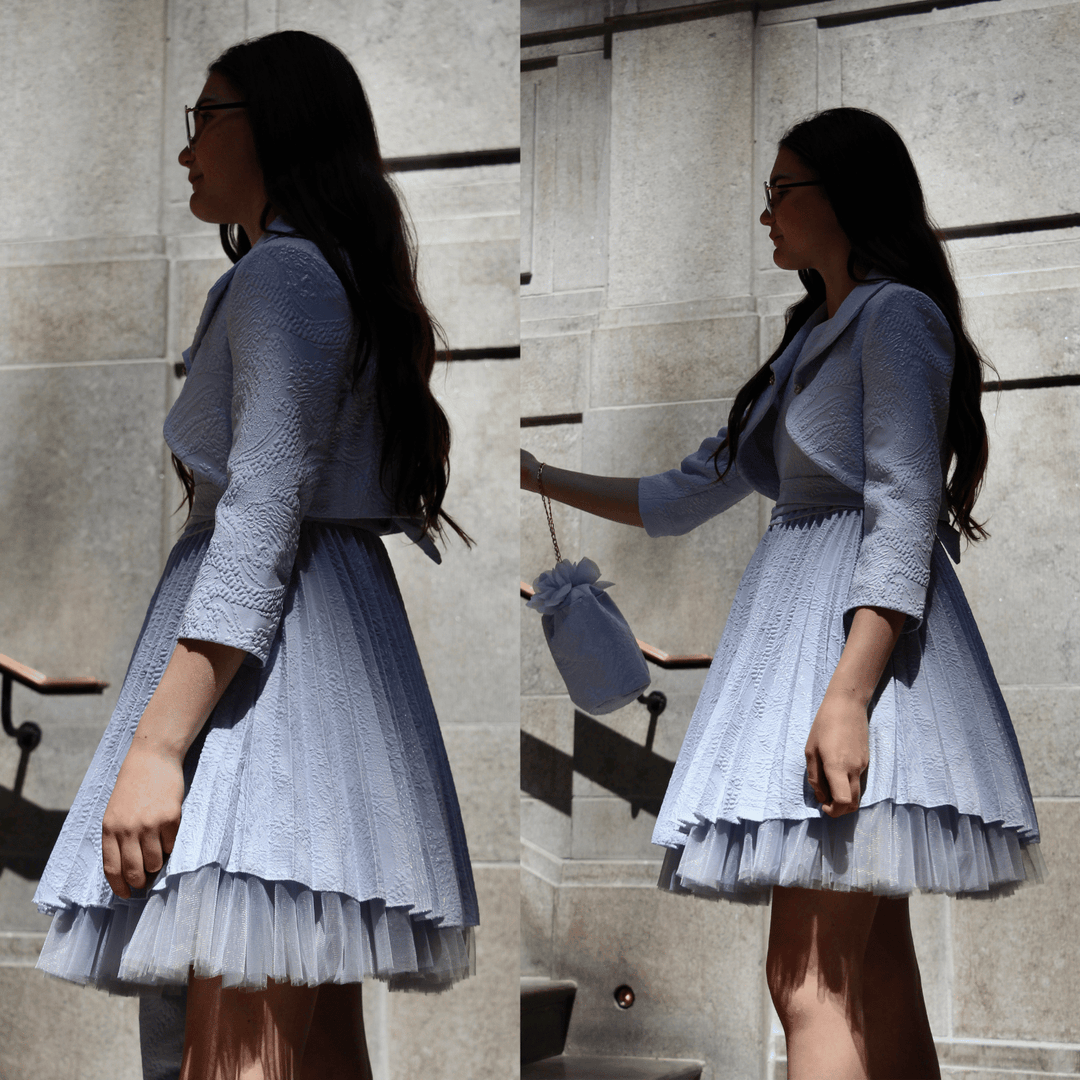 Robe et veste formelles pour filles Mimi Strong