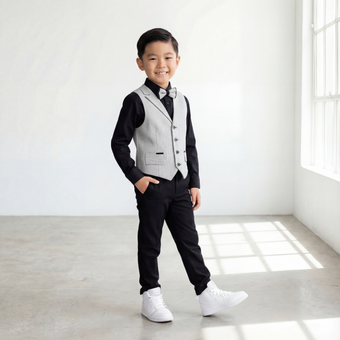 Midnight Miles Formal Vest Set