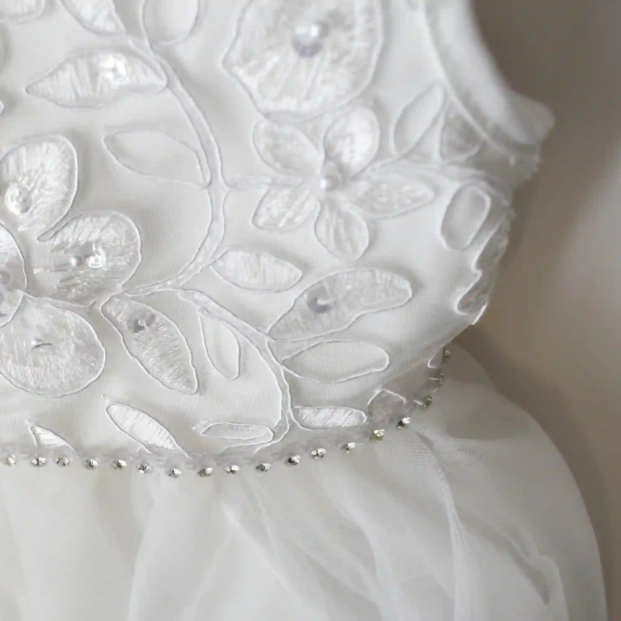 Illusion Lace Baby Formal Dress