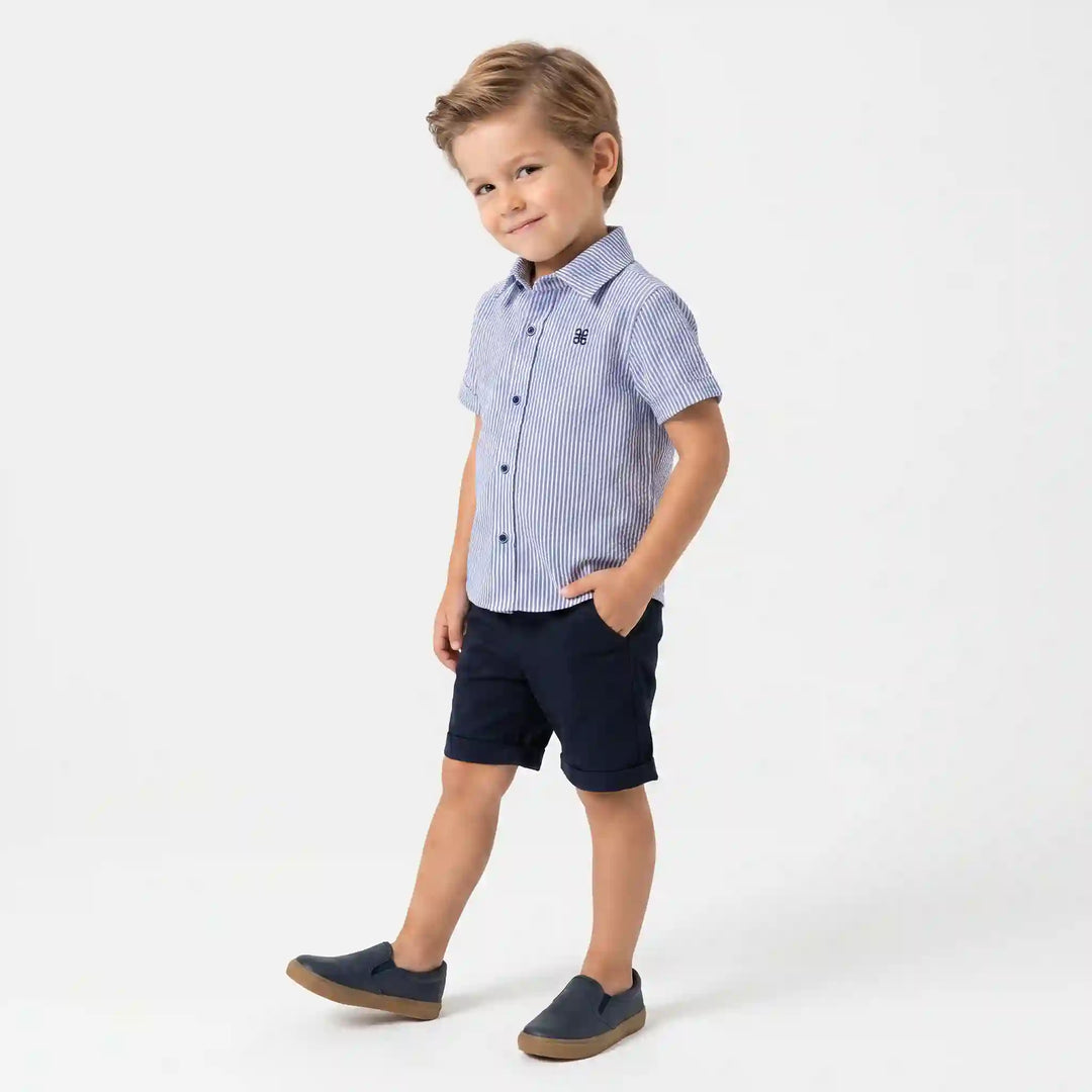 Charlie Charm Shirt & Shorts Set