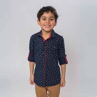 Anchor Boys Cotton Shirt