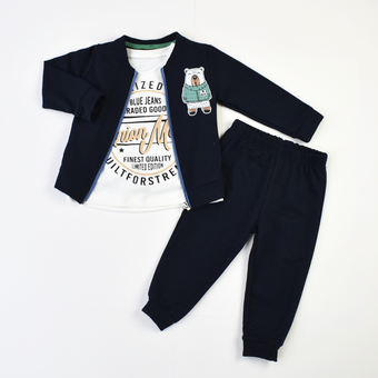 Big Bear Cotton Joggers Set