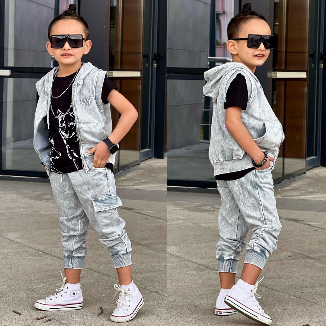 Ensemble de jeans pour jeunes Bad Wolf
