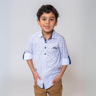 Garden Boys Cotton Shirt