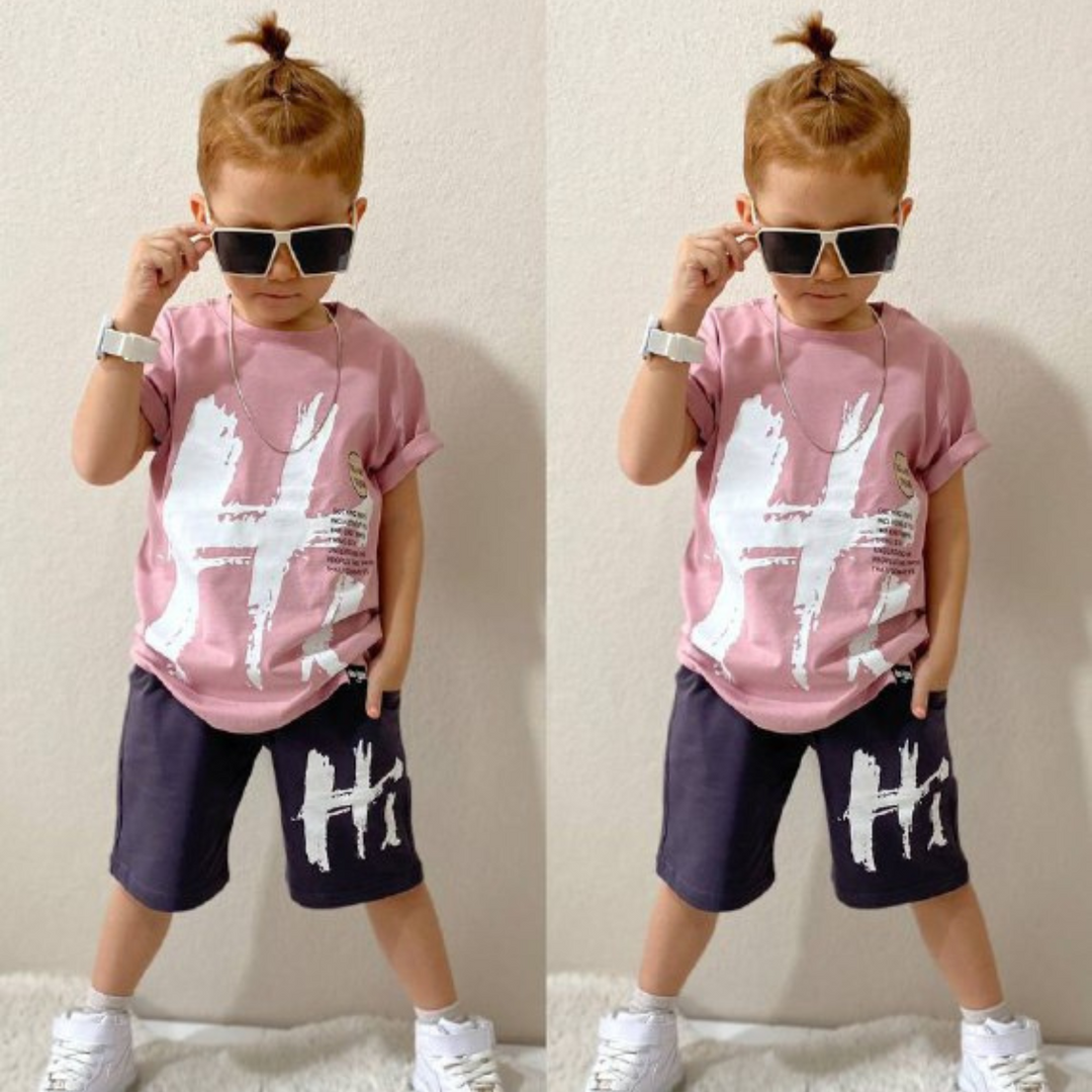 Big Hi Boys Short Set