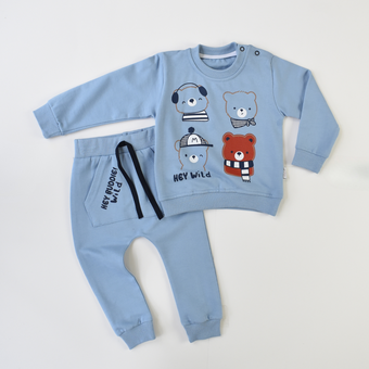 Hey Wild Baby Cotton Set