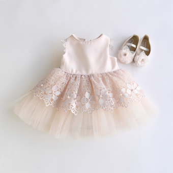 Baby monica's lace dress for girls