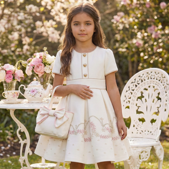 Soft Heart Girls Dress