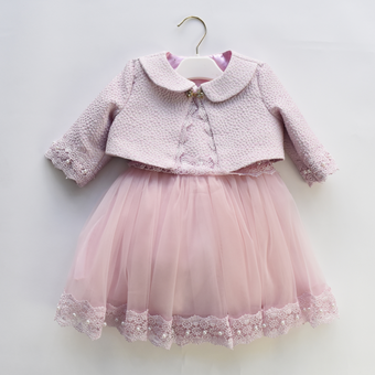 Robe et veste formelles pour bébé Noble