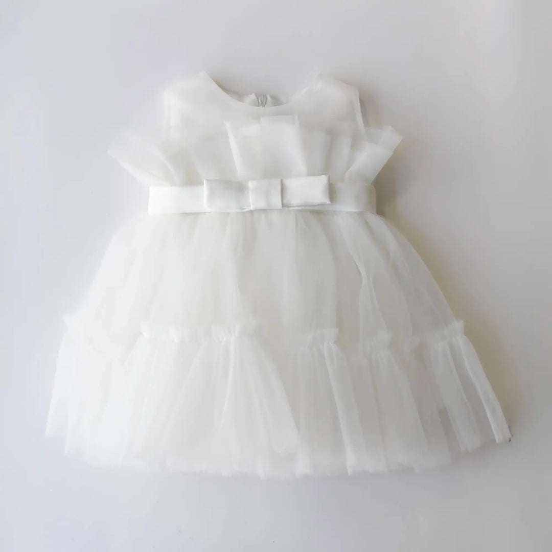 Robe bébé délicate à motif marguerites