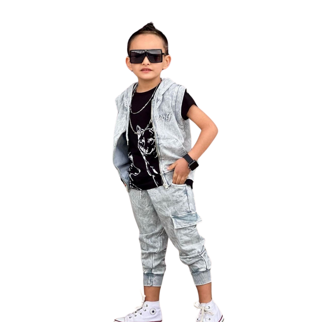 Ensemble de jeans pour jeunes Bad Wolf