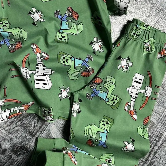Ensemble pyjama Pixel Adventure pour garçon