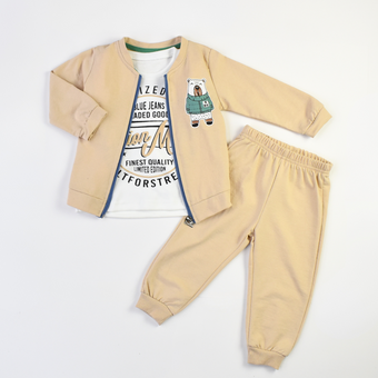 Big Bear Cotton Joggers Set