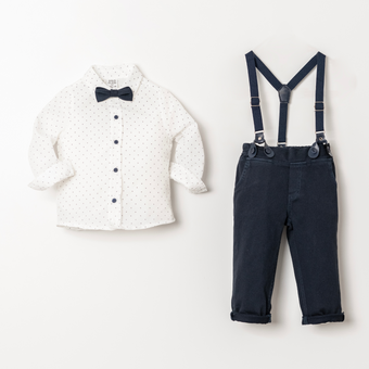 Mini Milo Formal Cotton Set