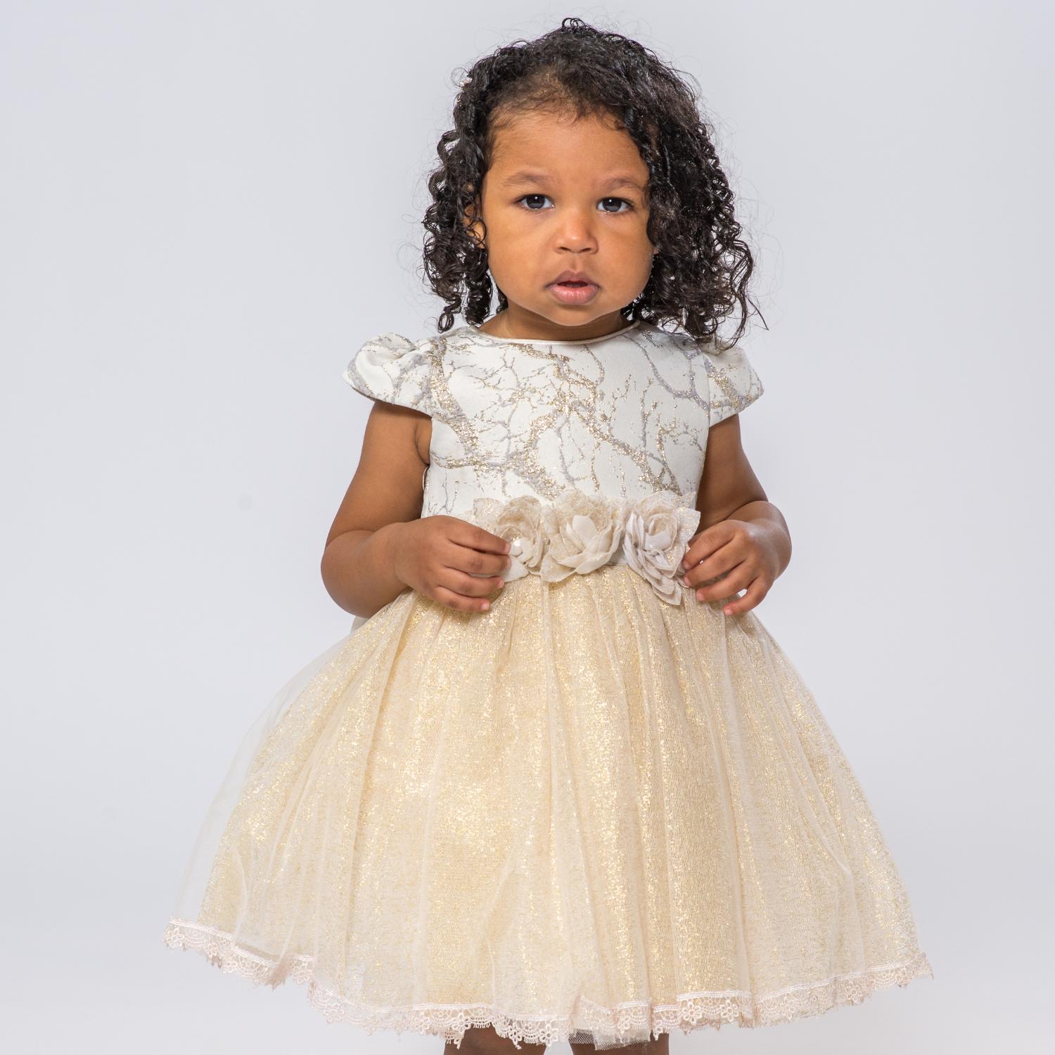 Leana Baby Formal Dress & Shoes