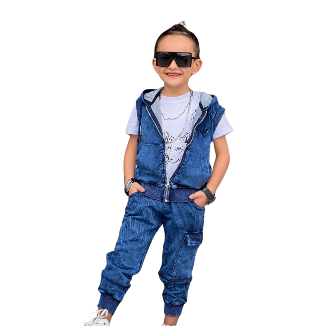 Ensemble de jeans pour jeunes Bad Wolf