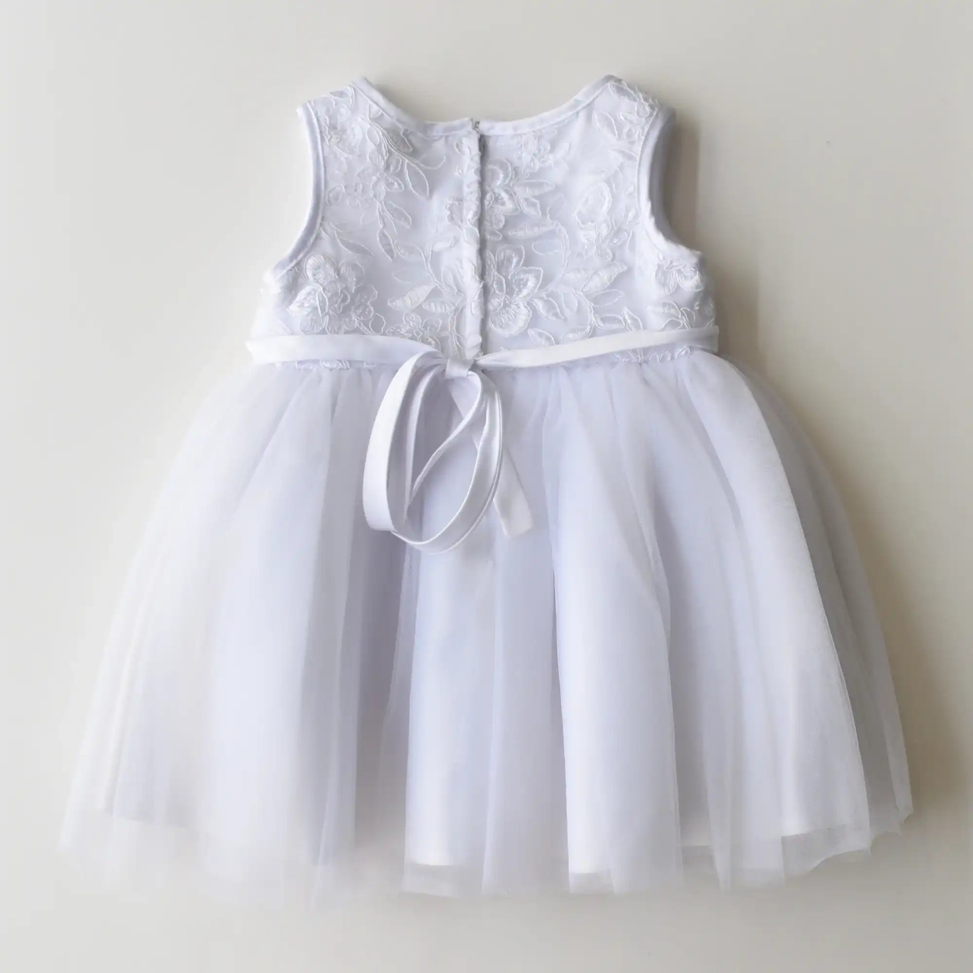 Illusion Lace Baby Formal Dress