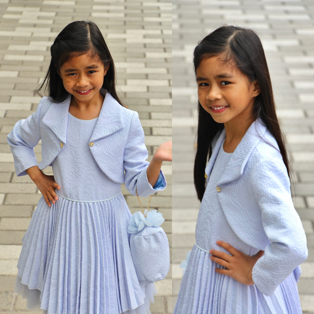 Robe et veste formelles pour filles Mimi Strong