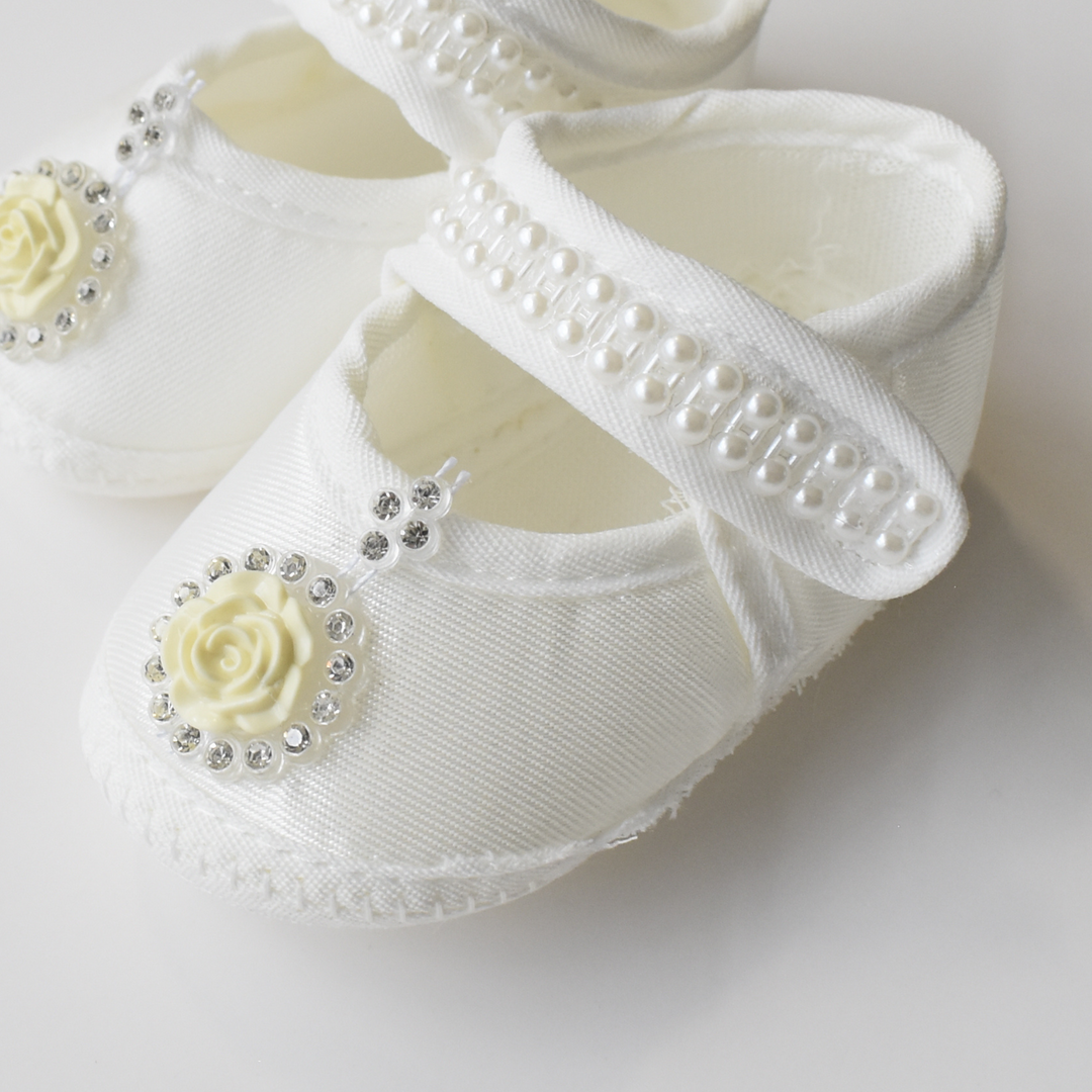 Baby White Rose Set