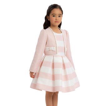 Robe de soirée Rosy Radiance pour filles