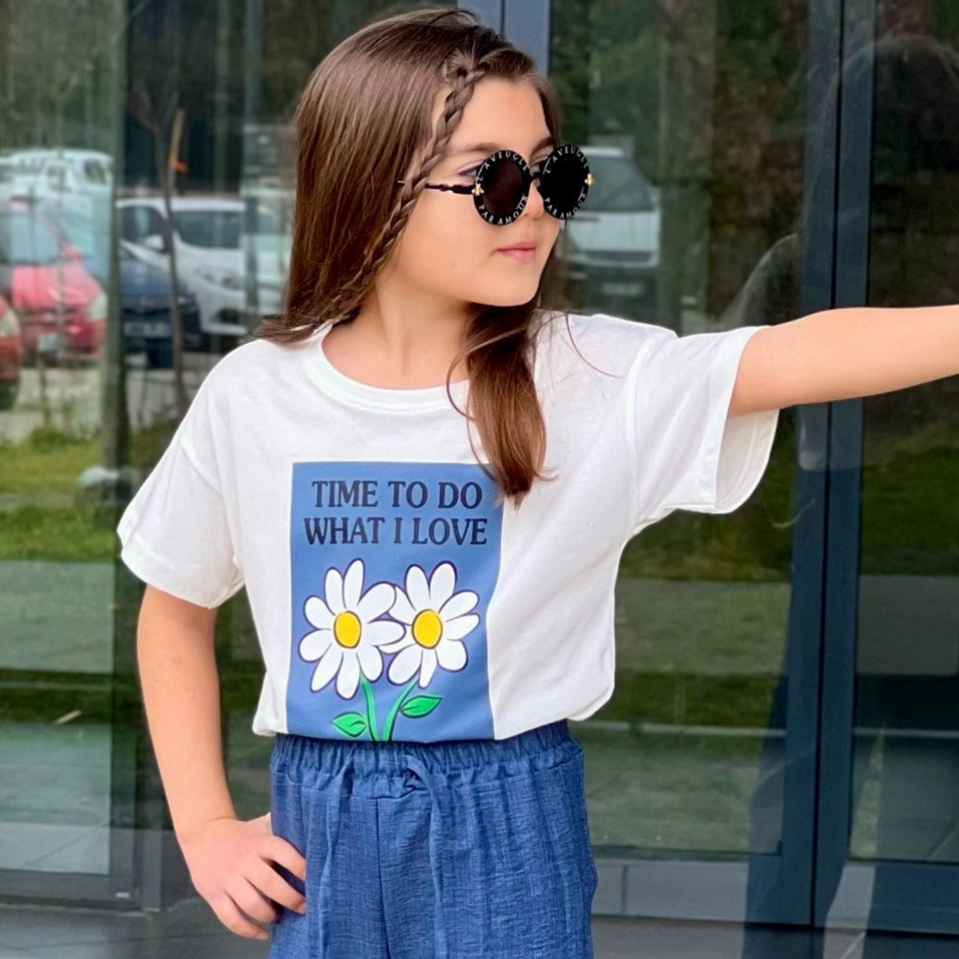 Love Blossom Girls Casual Set