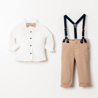 Mini Milo Formal Cotton Set