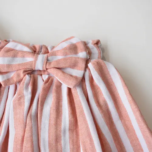 Ensemble décontracté en lin Lily pour filles