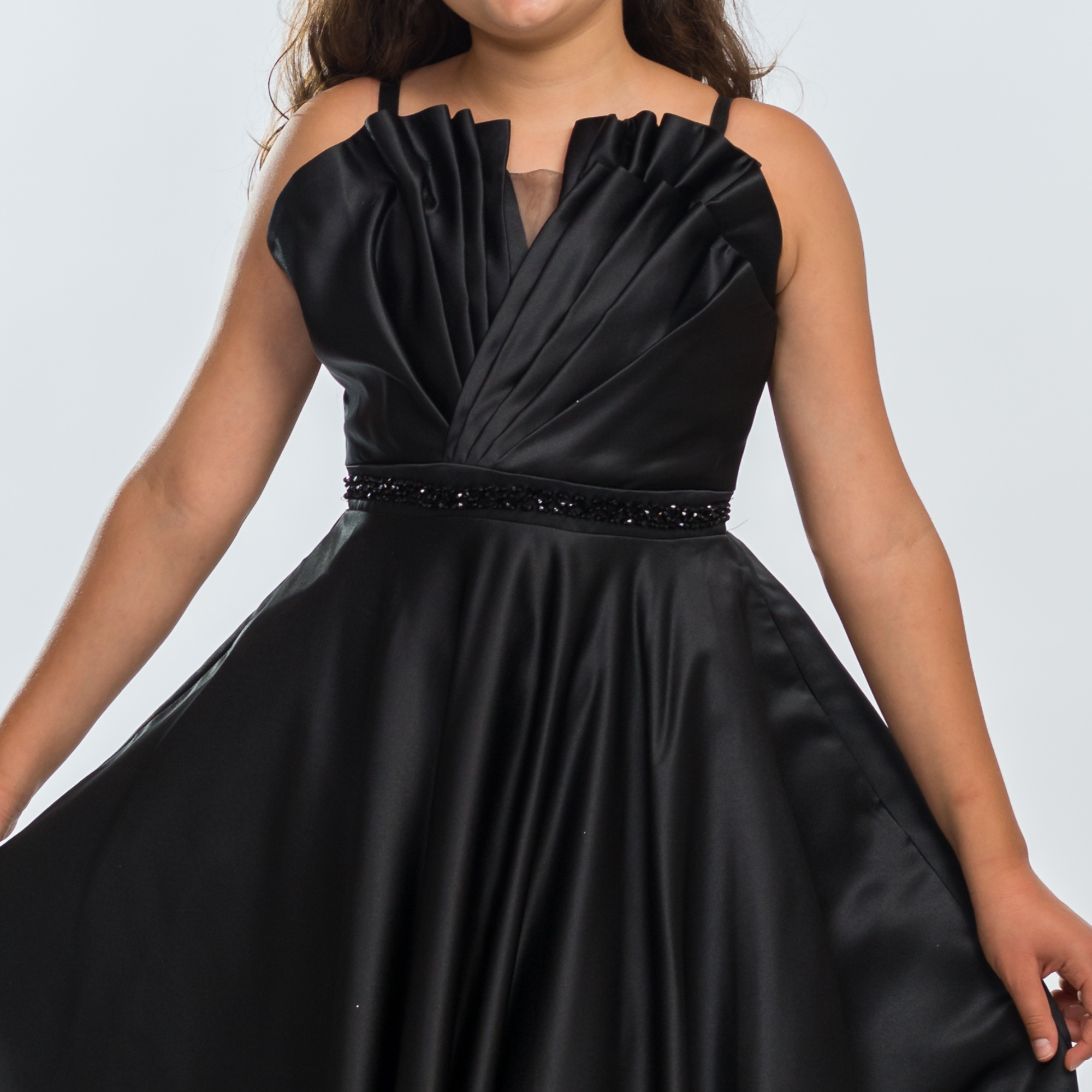 Miss Feminine Teen Formal Dress: Satin | Junior Kids Miss Feminine Teen Formal Dress: Satin | Junior Kids