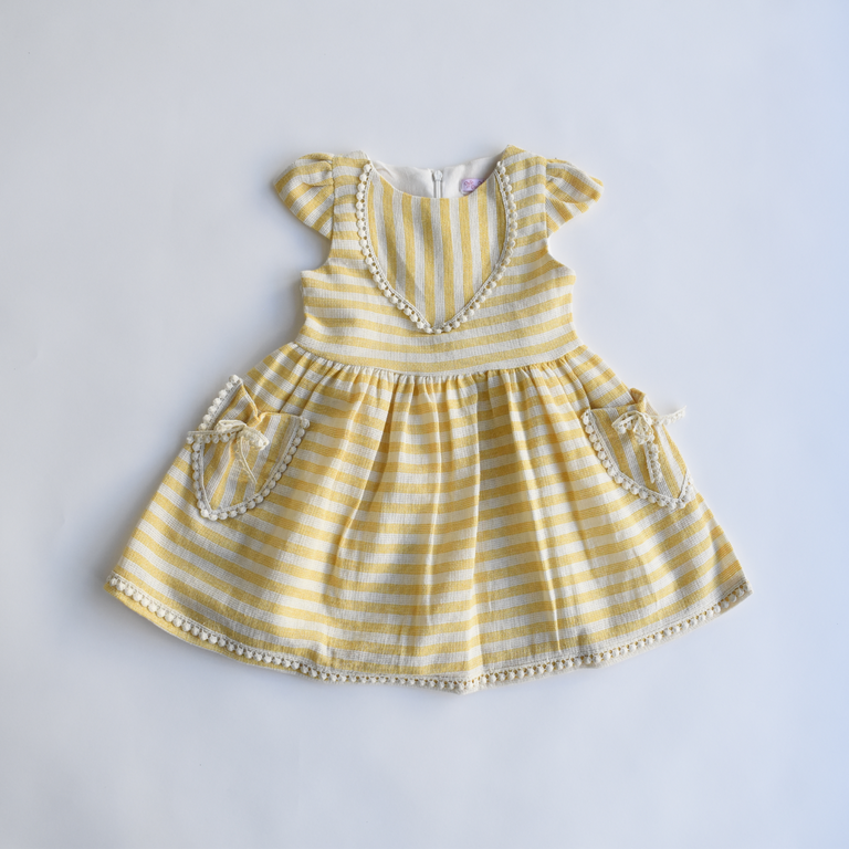 Girl cotton dress clearance
