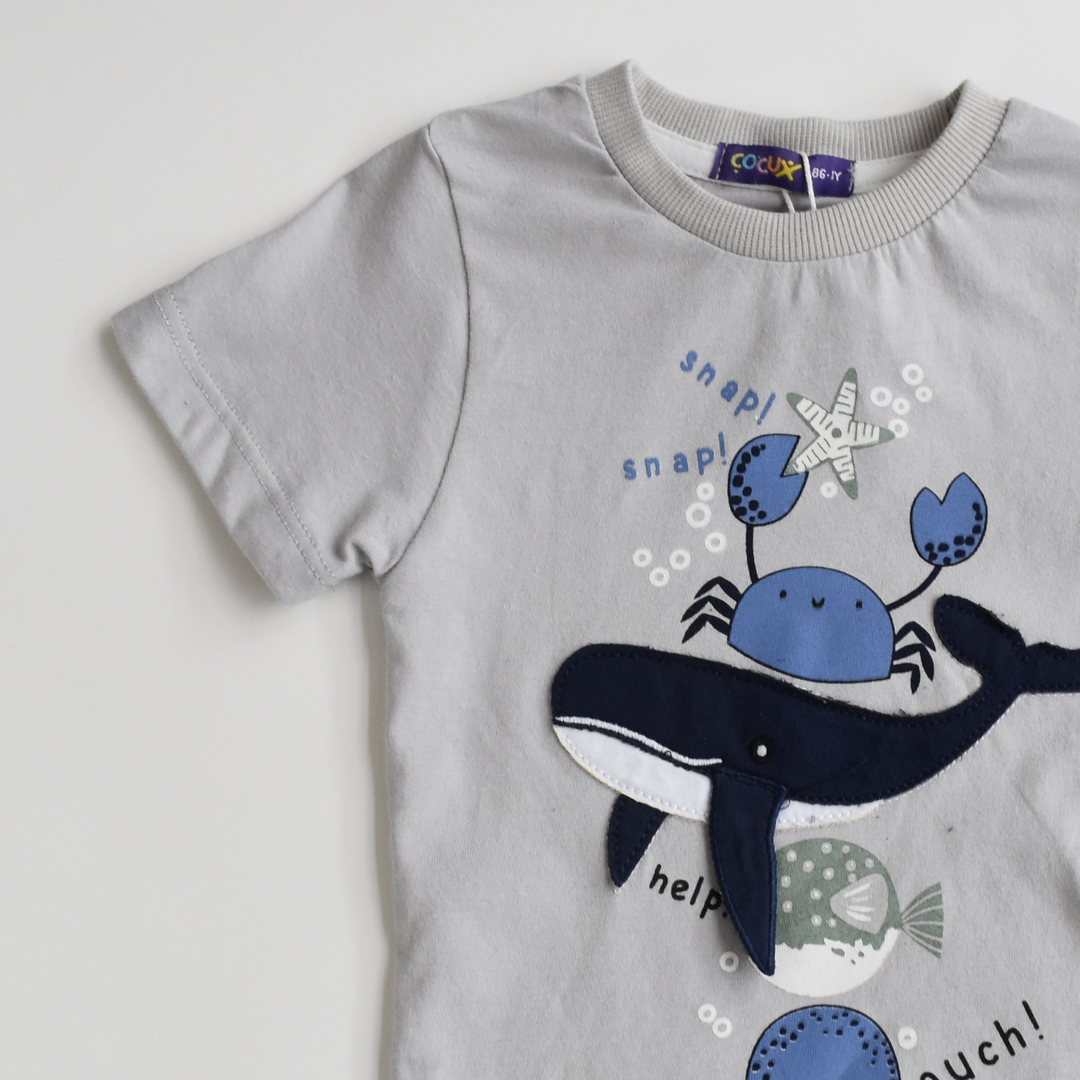 Ensemble court Whale Up pour garçons