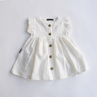 Robe en coton pour filles Little Love