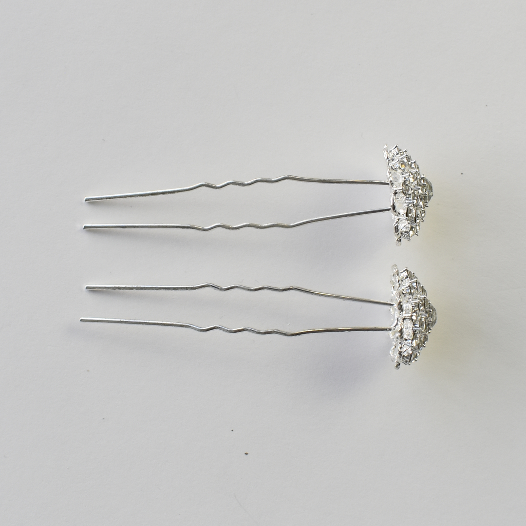 Radiant Rhinestone Hair Pin