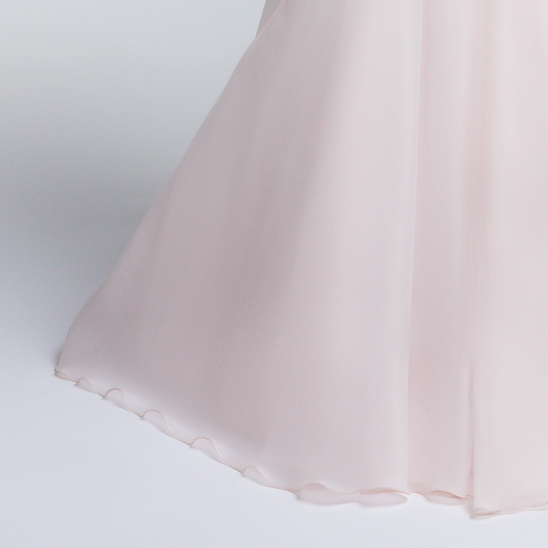 Robe de soirée pour filles, orchidée blush