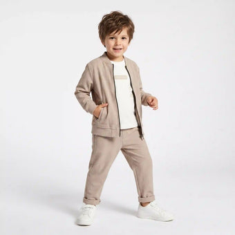 Soft Stripes Boys 3PC Dress Set