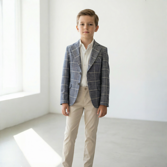 PRE-ORDER Check Mate Boys Cool Suit