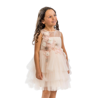 Rosy Ruby Girls Formal Dress