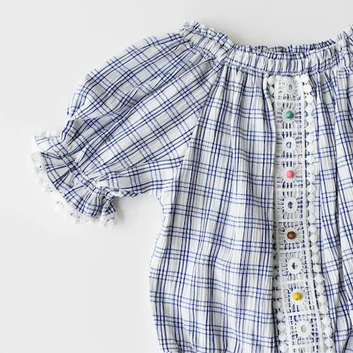 Ensemble en jean carré élégant pour filles