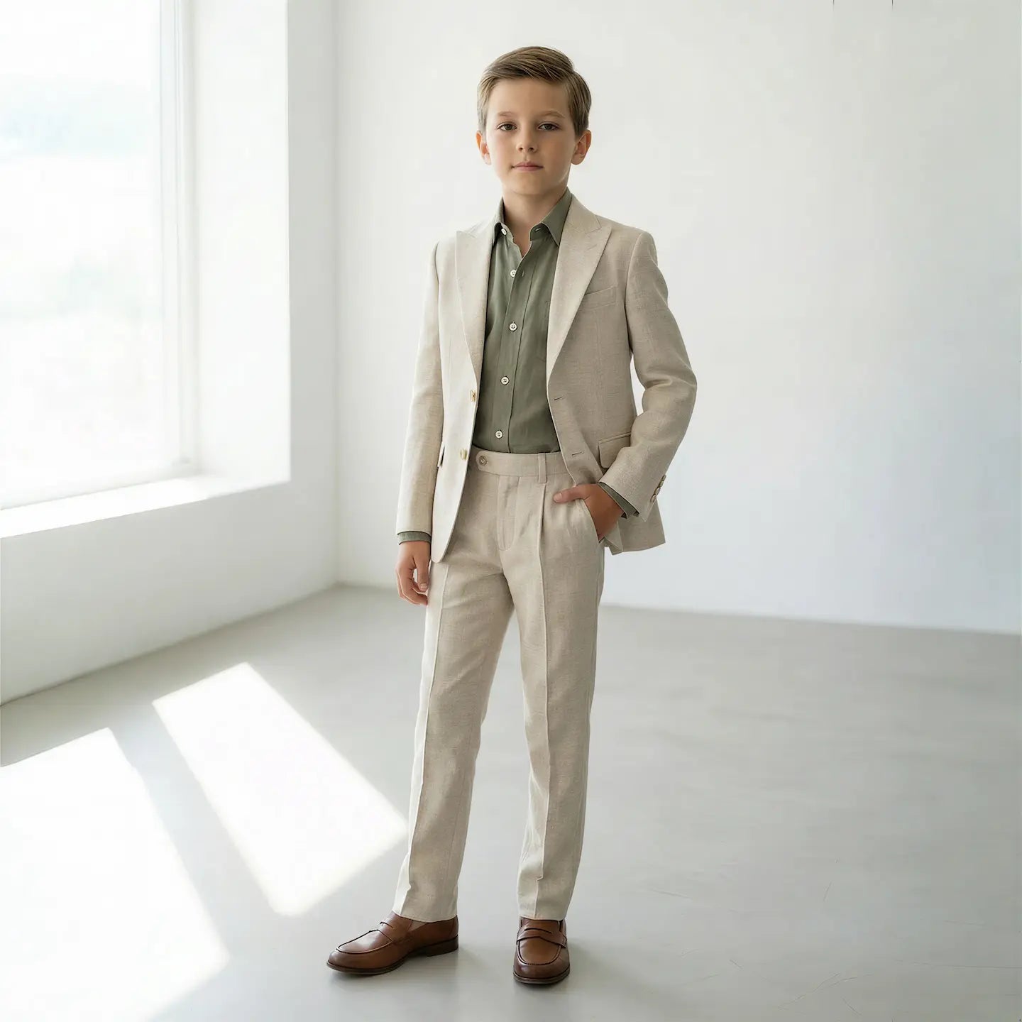 Vintage Elegance Boys Suit