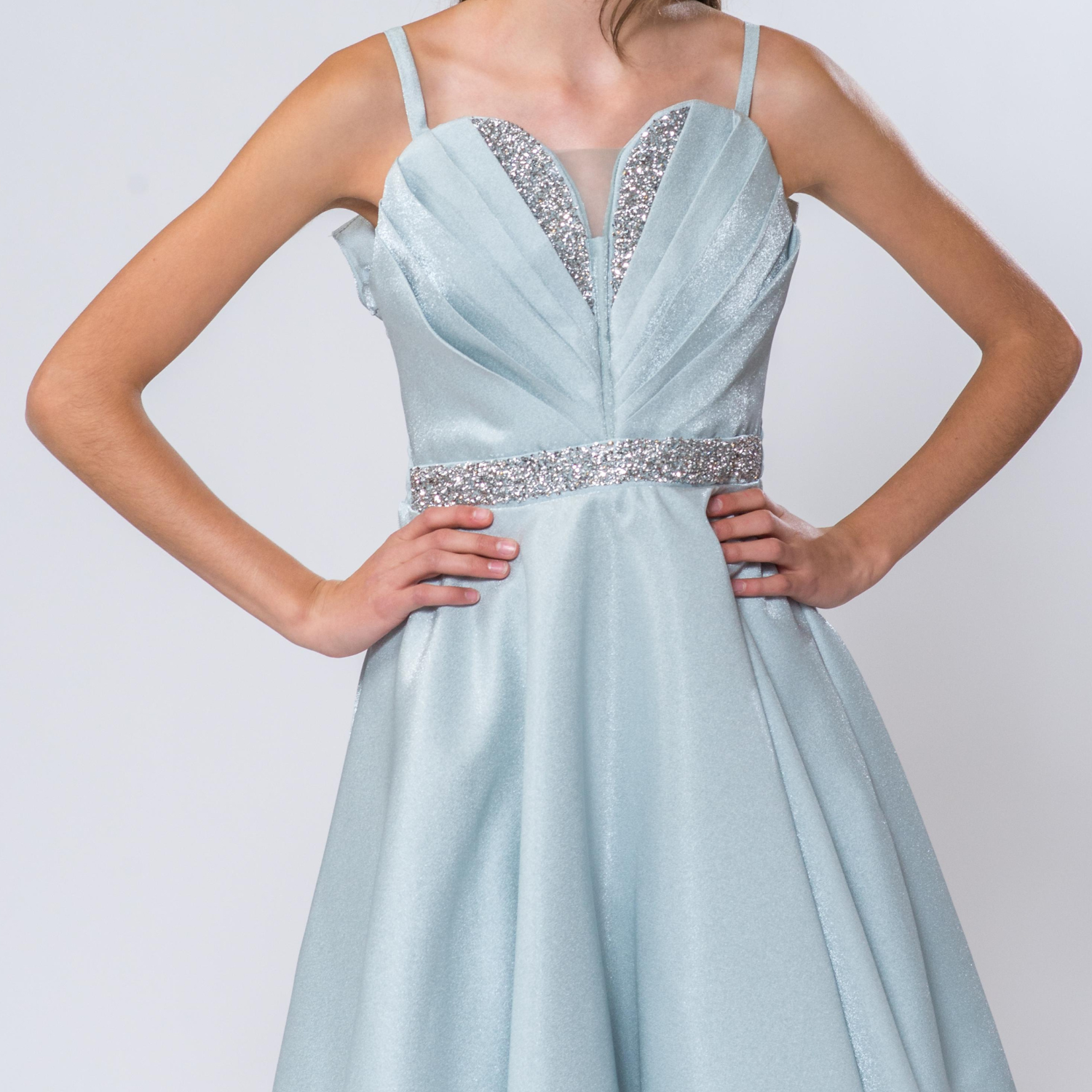 Mystical Meadow Tweens Dresses: Crystal Satin | Junior Kids Mystical Meadow Tweens Dresses: Crystal Satin | Junior Kids