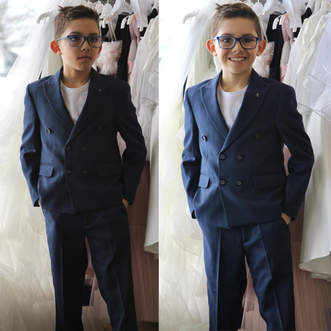 Costume formel cool pour écoliers