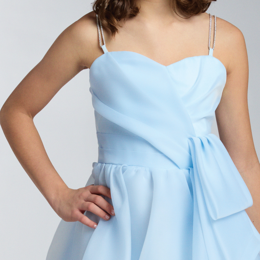 Robe de soirée pour filles, orchidée blush