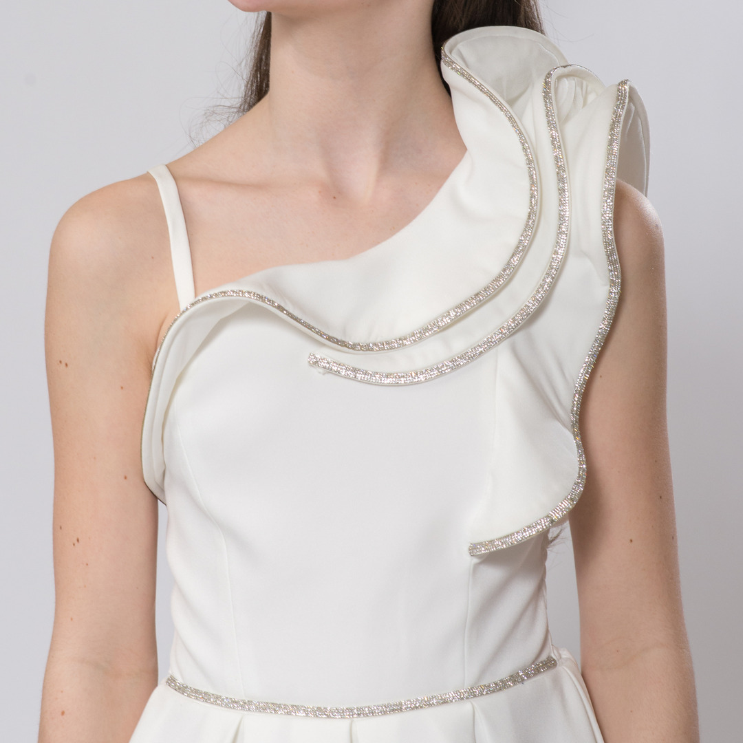 Robe de soirée élégante pour préadolescentes de célébrités