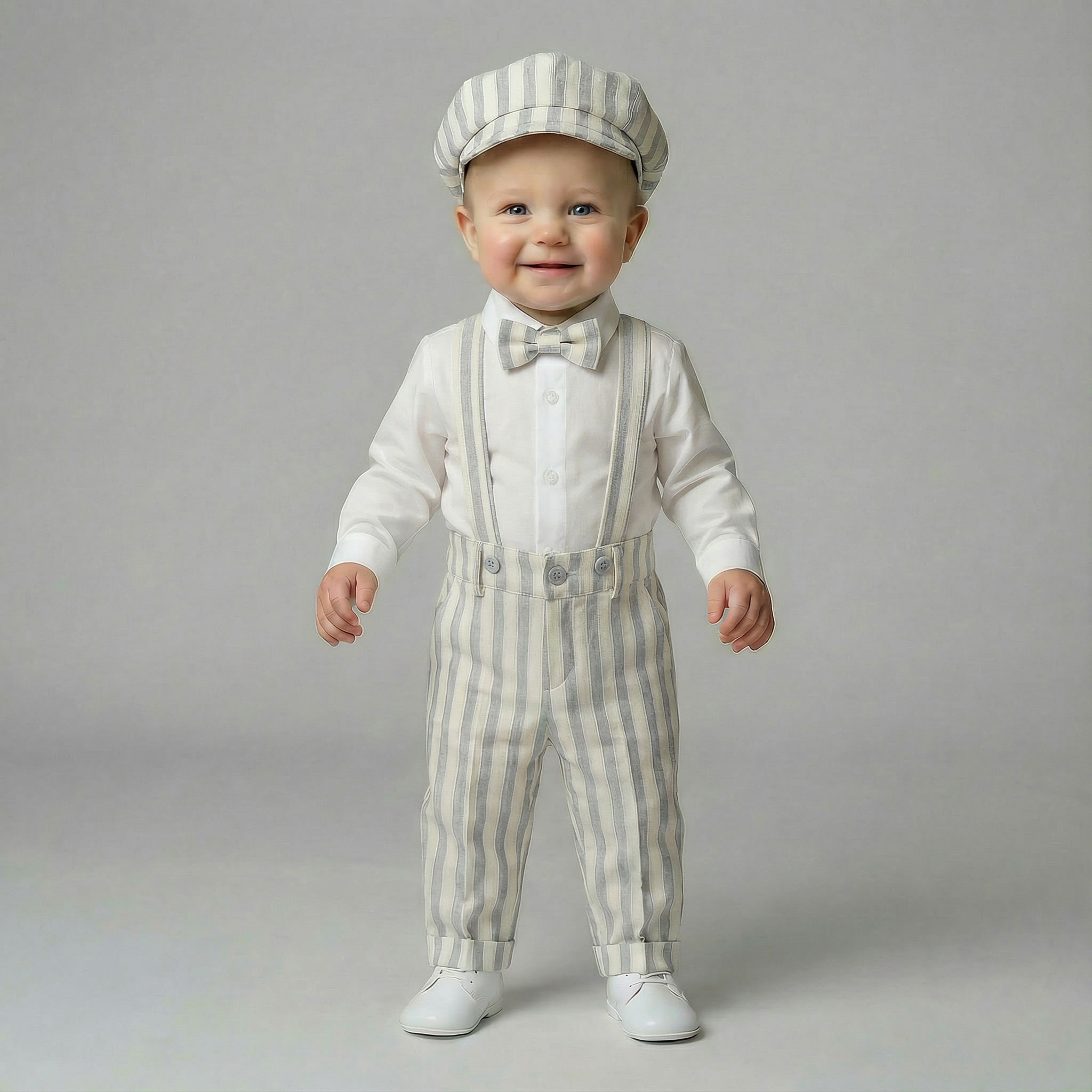 Joey's Stylish Suspender Set