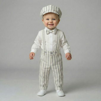 Joey's Stylish Suspender Set